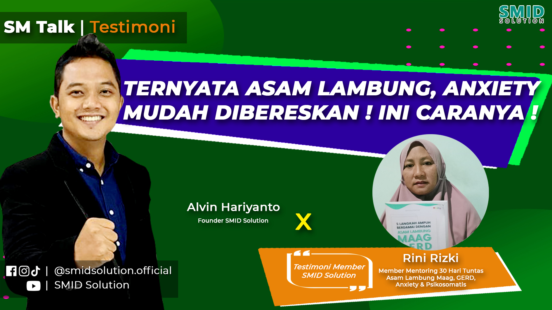 Rini R - (Asam Lambung Parah Karena Sering Cemas. Tuntas !)